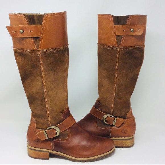 Timberland  Bethel Buckle Knee High Boots Sz 9 - Picture 2 of 16